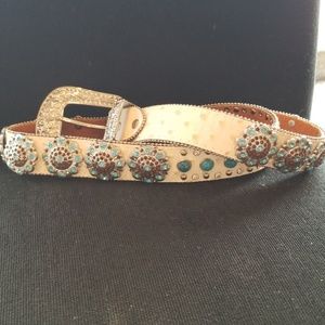 Rhinestone belt